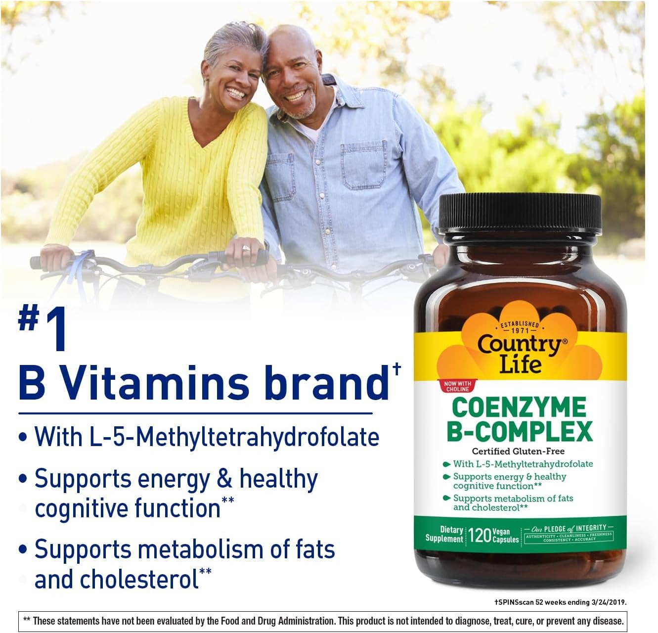 Country Life Coenzyme B-Complex 120 Capsules in Pakistan thumbnail 5