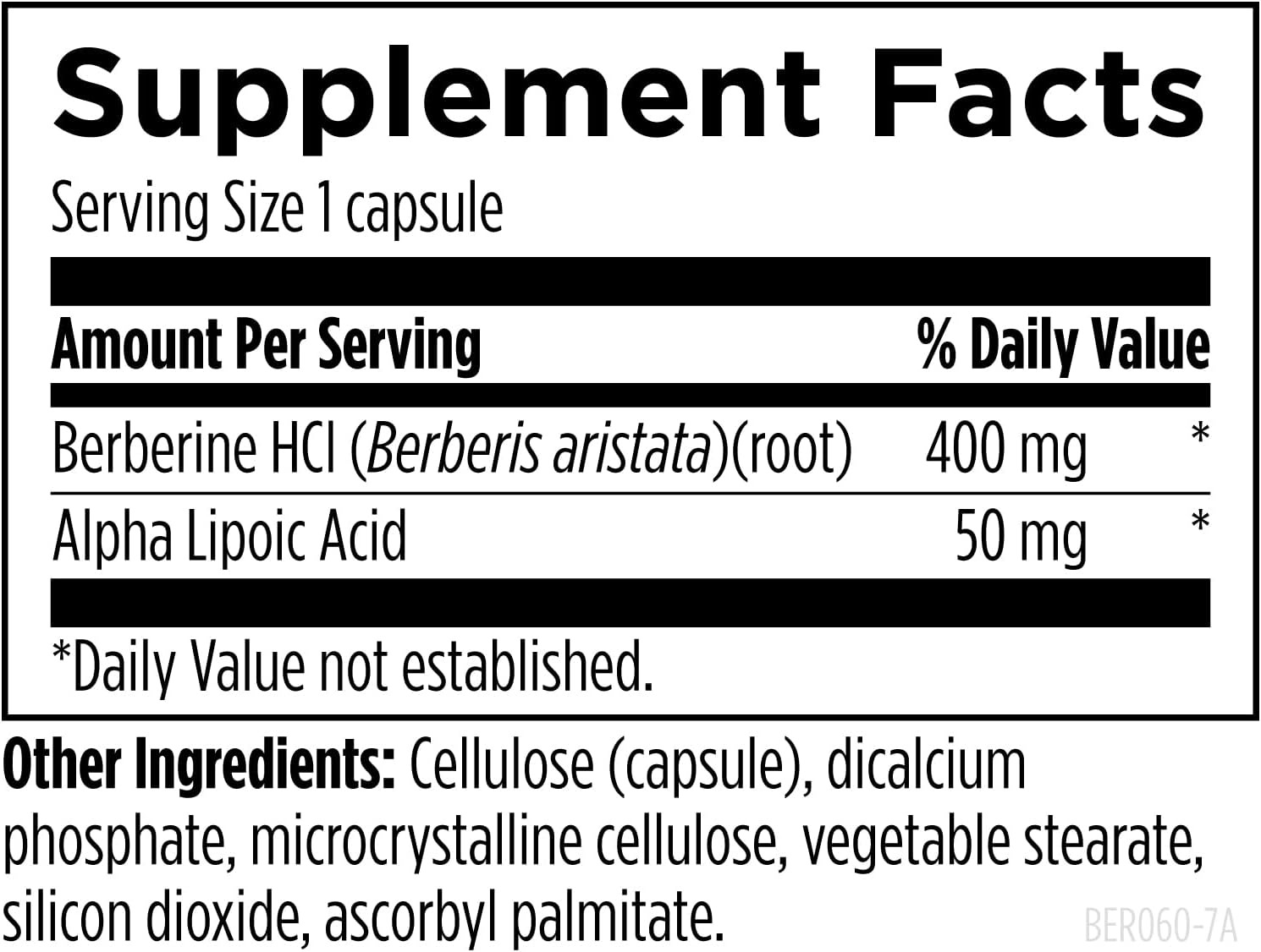 Designs for Health Berberine Synergy 60 Capsules in Pakistan thumbnail 2