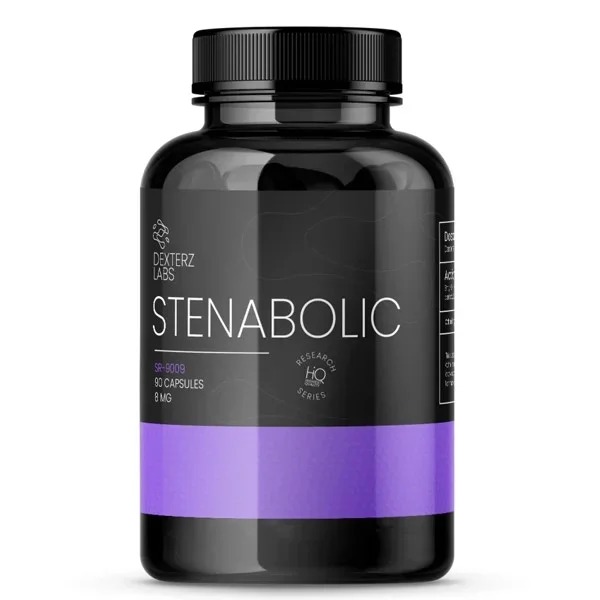Dexters Labs Stenabolic SR-9009 8mg 90 Capsules in Pakistan thumbnail 2