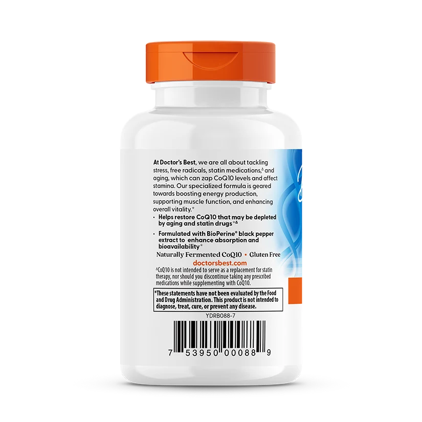 Doctor's Best CoQ10 100 mg 60 Softgels in Pakistan thumbnail 7