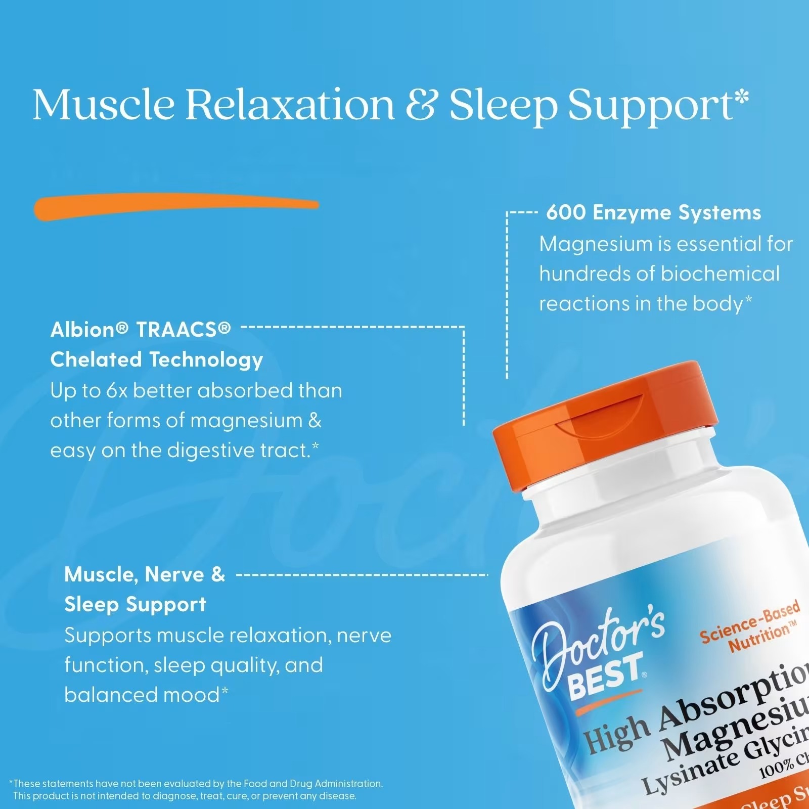 Doctor's Best High Absorption Magnesium Supplement thumbnail 6