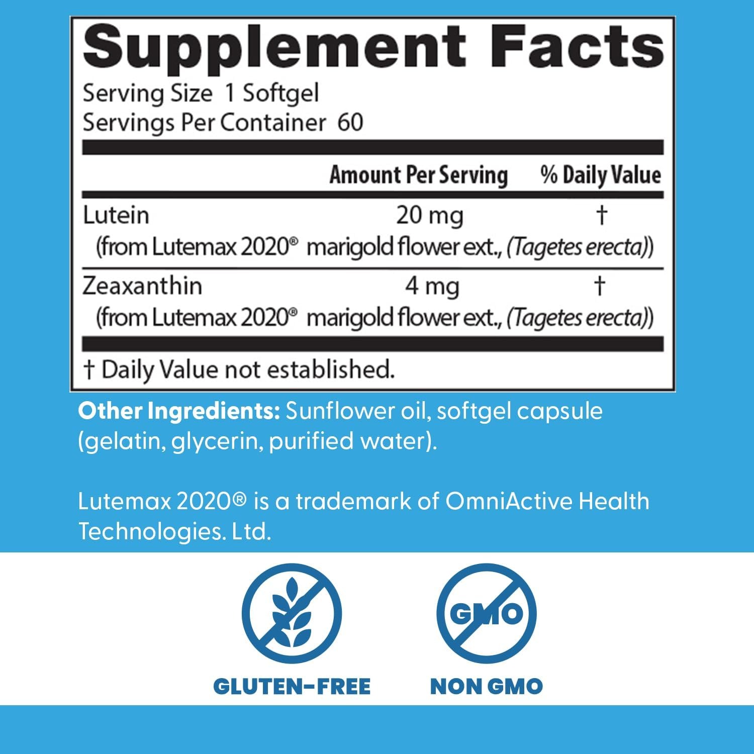 Lutein 20 mg Supplement by Doctor's Best in Pakistan thumbnail 5