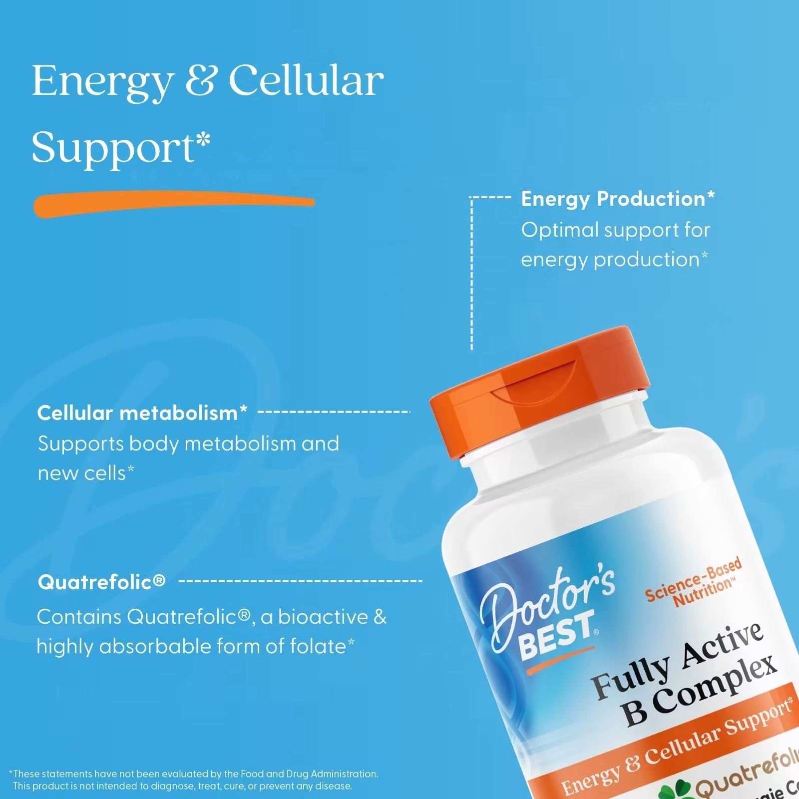 Buy Doctor's Best Vitamin B Complex 60 Capsules Pakistan thumbnail 5