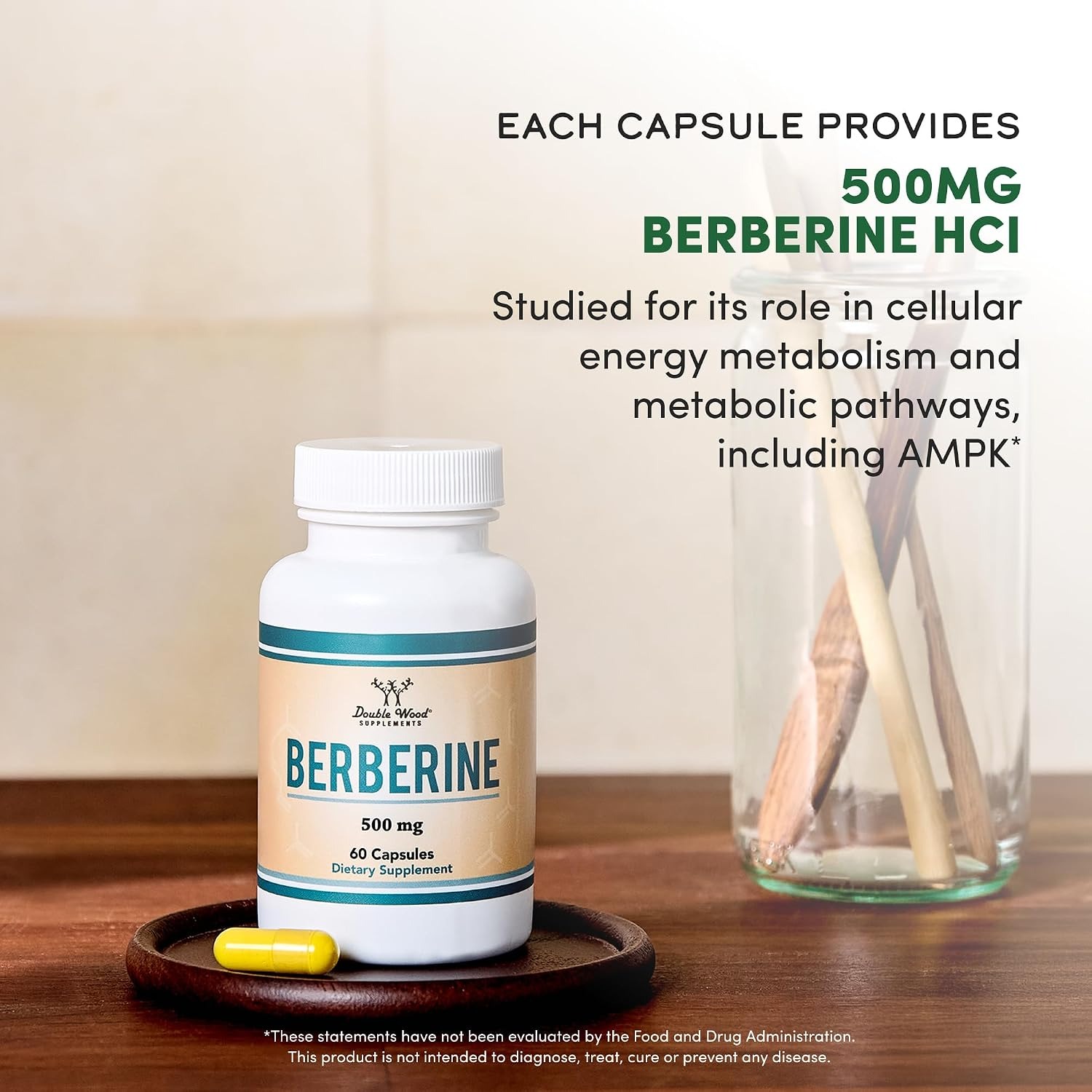 Berberine HCl 500mg 97% Purity 60 Capsules in Pakistan thumbnail 4