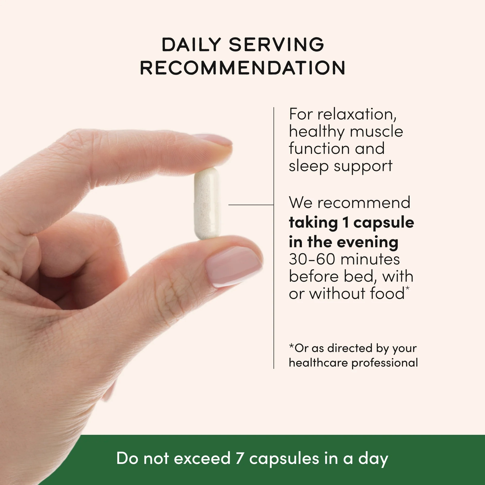 Magnesium Glycinate 400mg 90 Capsules in Pakistan thumbnail 2