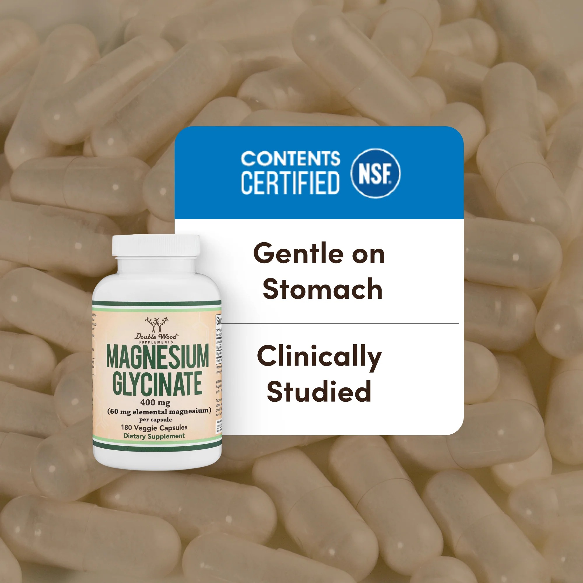 Magnesium Glycinate 400mg 90 Capsules in Pakistan thumbnail 5