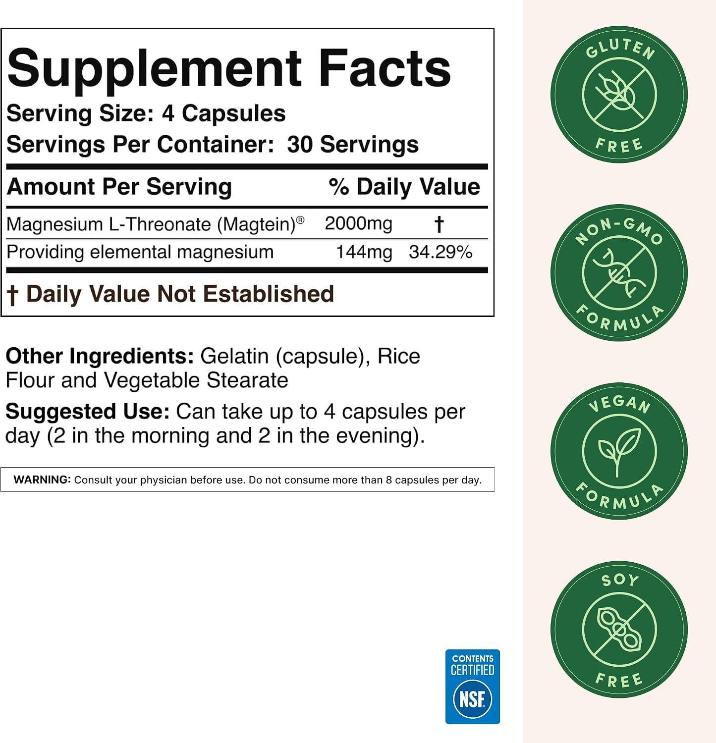 Magnesium L-Threonate Cognitive Function Supplement Pakistan thumbnail 6