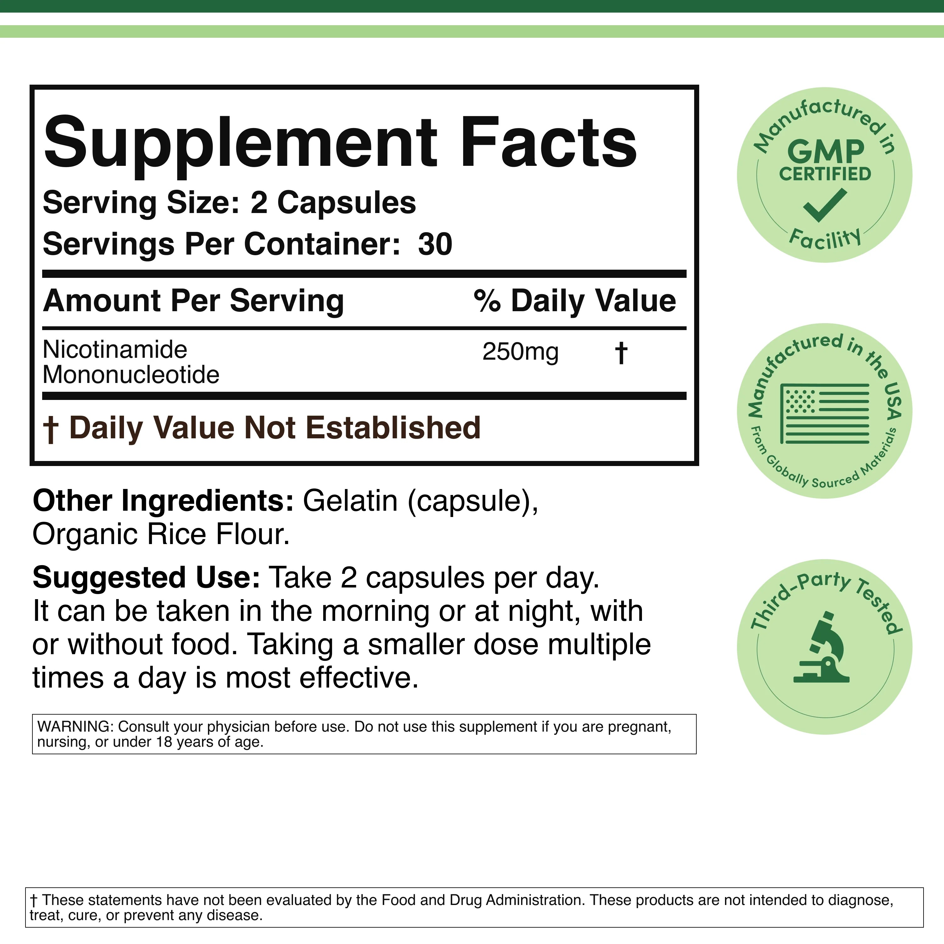 1. NMN Nicotinamide Mononucleotide Capsules in Pakistan thumbnail 4