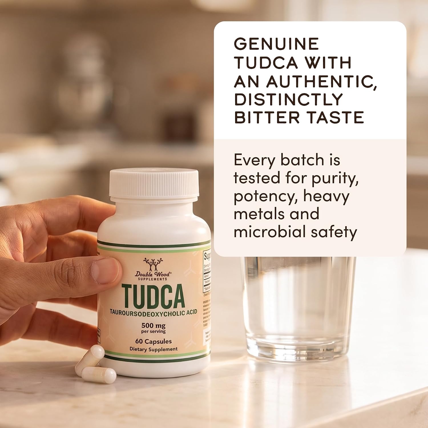 TUDCA Tauroursodeoxycholic Acid 60 Capsules Pakistan thumbnail 5