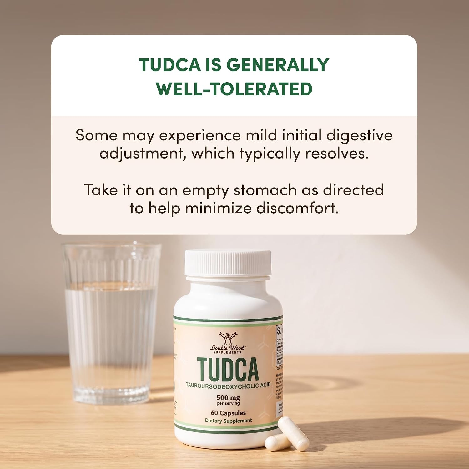 TUDCA Tauroursodeoxycholic Acid 60 Capsules Pakistan thumbnail 3