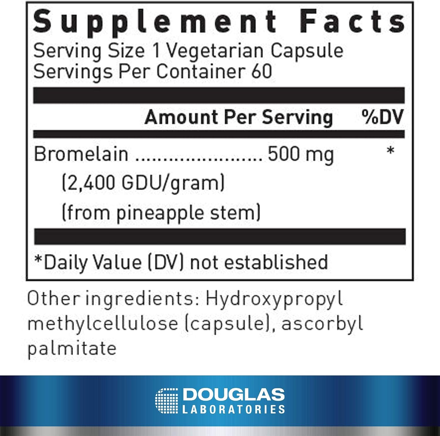 Douglas Labs Bromelain Digestive Enzyme Supplement Pakistan thumbnail 3
