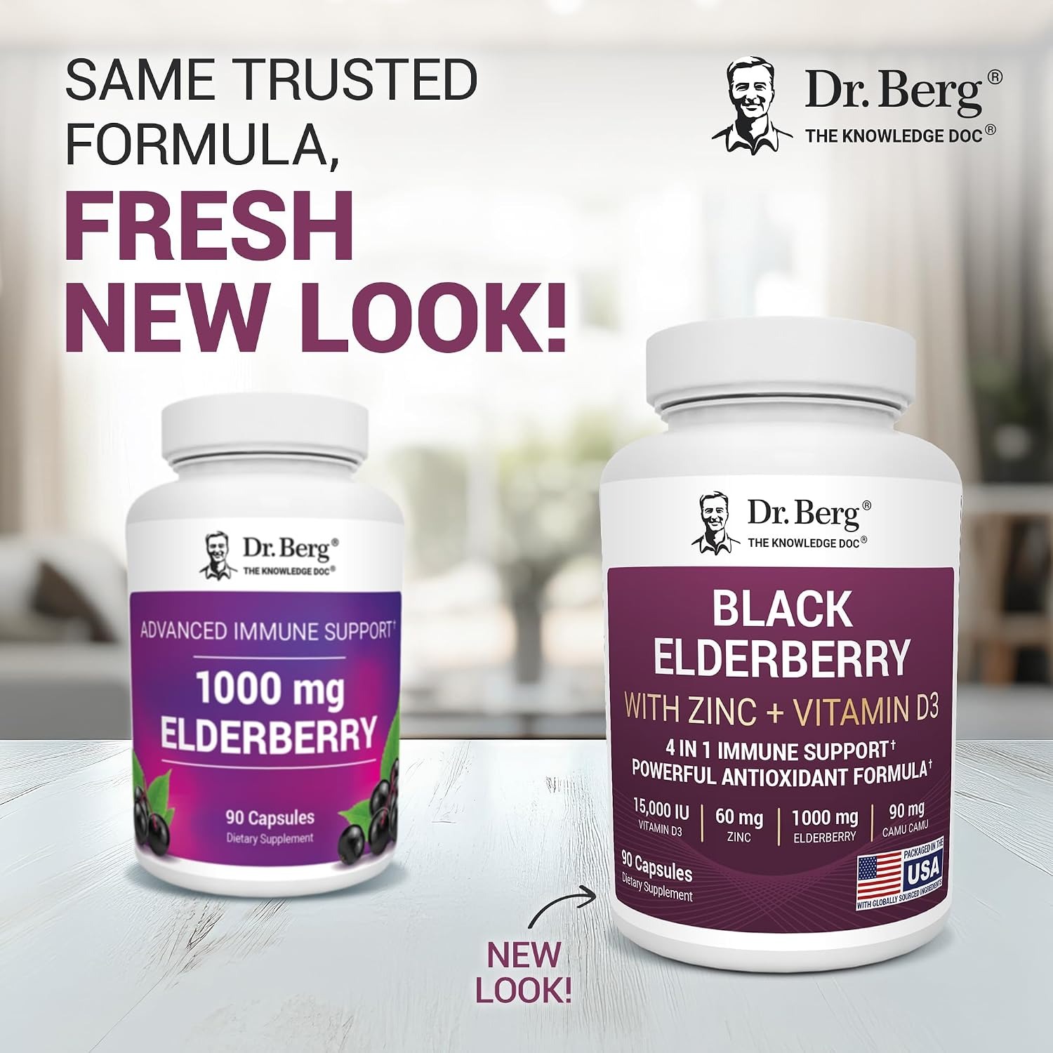 Buy Dr. Berg Elderberry Immune Support Capsules in Pakistan thumbnail 3