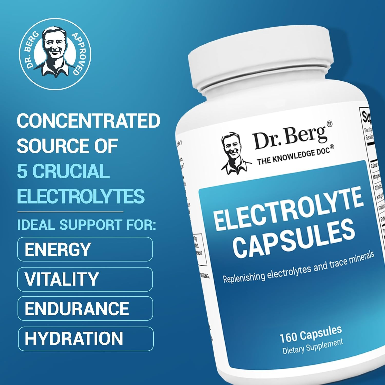 Dr. Berg Electrolyte Capsules for Energy and Endurance Pakistan thumbnail 5