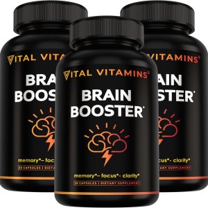 Vital Vitamins Brain Booster Capsules