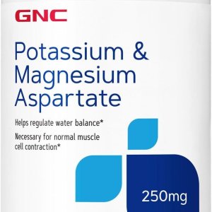GNC Potassium &amp; Magnesium Aspartate Capsules