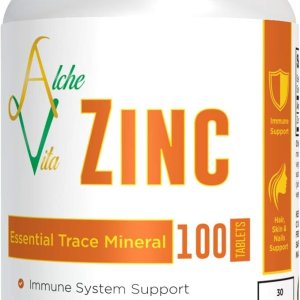 Alchevita Zinc 50mg Essential Trace Mineral Capsules