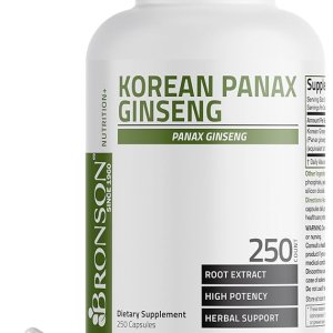 Bronson Korean Ginseng 500mg Capsules