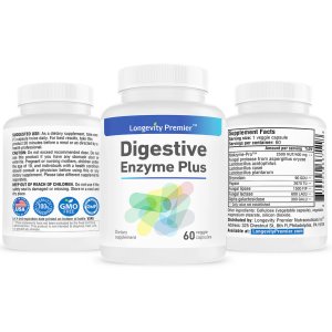 Longevity Premier Digestive Enzymes Plus Capsule