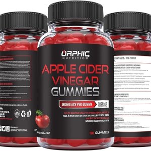 Pslalae Apple Cider Vinegar Gummies - 1000 Mg
