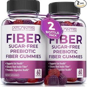 Pslalae Sugar Free Prebiotic Fiber Gummies
