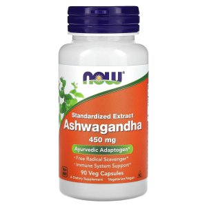 NOW Foods Ashwagandha Standardized Extract 450 mg 90  Capsules