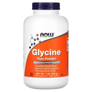 NOW Foods Glycine Pure Powder 454 g
