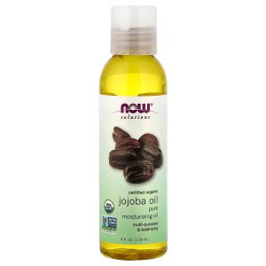 NOW Foods Solutions Certified Organic Jojoba Oil 118 ml