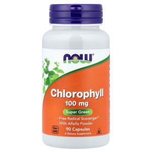 NOW Foods Chlorophyll Free Radical Scavenger 90 Capsules