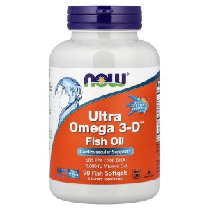 NOW Foods Ultra Omega 3-D™ Fish Oil 90 Fish Softgels