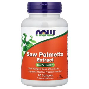 NOW Foods Saw Palmetto Extract Men's Health 90 Softgels