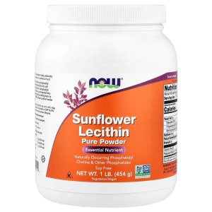 NOW Foods Sunflower Lecithin Pure Powder 454 g