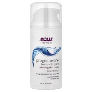 NOW Foods Progesterone from Wild Yam Balancing Skin Cream 85 g