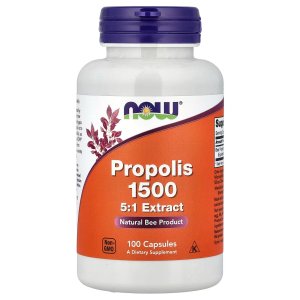 NOW Foods Propolis 1500, 300 mg 100 Capsules