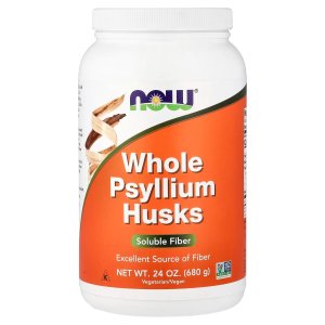 NOW Foods Whole Psyllium Husks Soluble Fiber 680 g