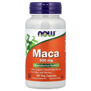 NOW Foods Maca 500 mg Reproductive Health 100  Capsules