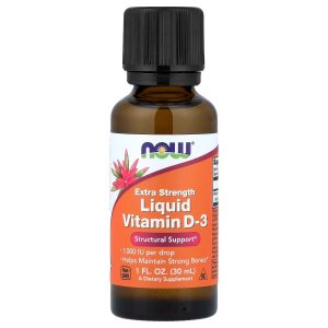 NOW Foods Liquid Vitamin D-3 1,000 IU  30 ml