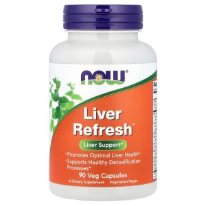 NOW Foods Liver Refresh™ Promotes Optimal Liver Health 90 Capsules