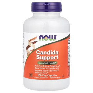 NOW Foods Candida Support Intestinal Health 180 Capsules