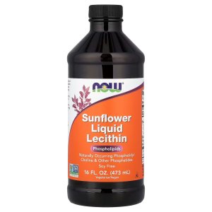 NOW Foods Sunflower Liquid Lecithin Phospholipids 16 473 ml