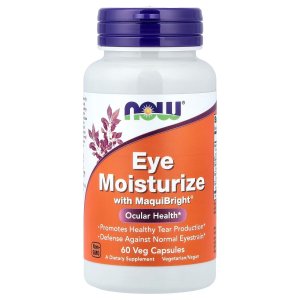 NOW Foods Eye Moisturize with MaquiBright® 60 Capsules
