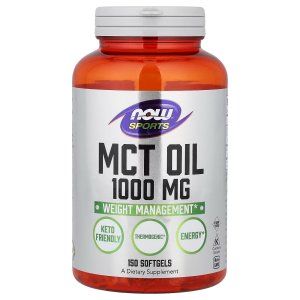 NOW Foods Sports MCT Oil 1,000 mg 150 Softgels