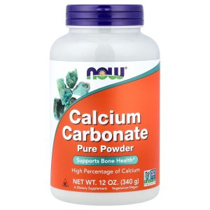 NOW Foods Calcium Carbonate Pure Powder (340 g)