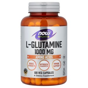 NOW Foods Sports L-Glutamine 1,000 mg 120  Capsules