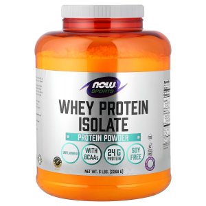 NOW Foods Sports Whey Protein Isolate Unflavored 2,268 g