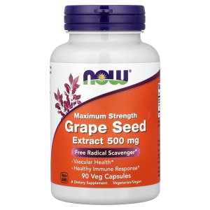 NOW Foods Grape Seed Extract 500 mg 90  Capsules