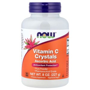 NOW Foods Vitamin C Crystals (Ascorbic Acid) Antioxidant Protection 227g