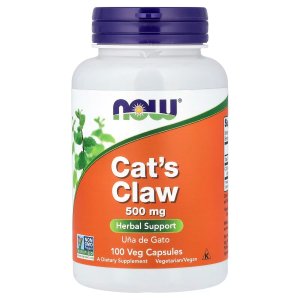 Now Foods Cat's Claw 500 Mg 100 Capsules