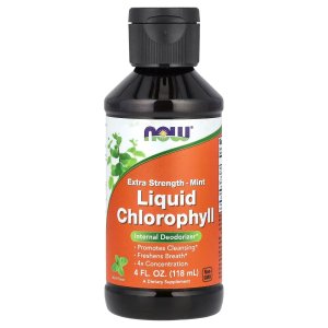 Now Foods Liquid Chlorophyll Extra Strength Mint 118 ml