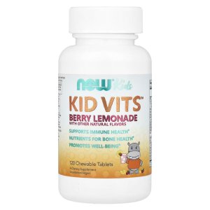 Now Foods Kid Vits Multivitamin Juicy Orange 60 Chewable Tabs