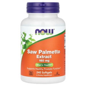 NOW Foods - Saw Palmetto Extract 160 mg - 240 Softgels